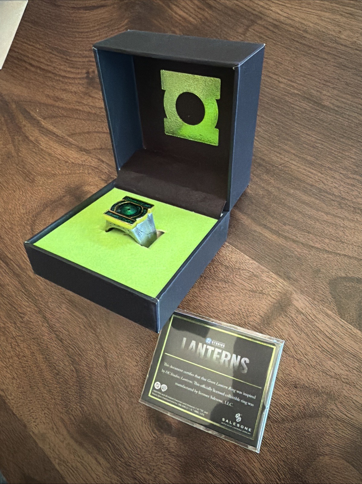 DC SHOP LANTERNS Green Lantern Ring Size 10 HBO Max Exclusive In Hand!