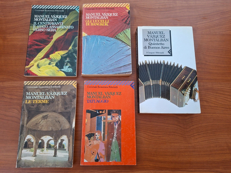 Cinque libri di Manuel Vázquez Montalban