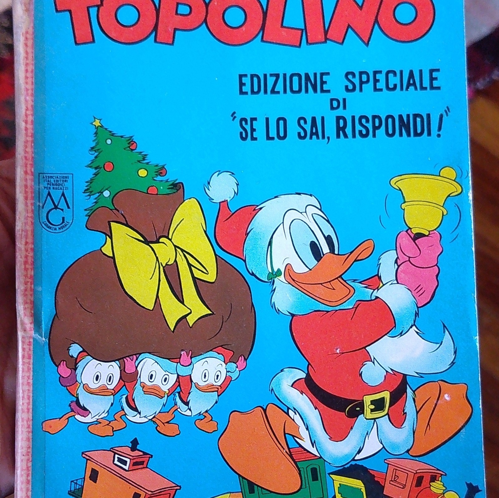 Walt Disney Topolino 473 "Se lo sai, rispondi!" Ed. speciale 1964 Mondadori ITA