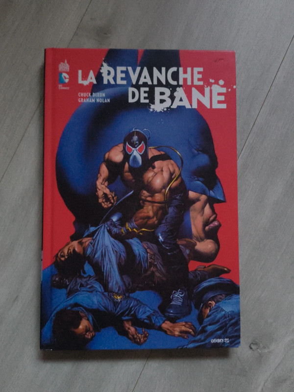 Bande dessinée comics batman la revanche de bane
