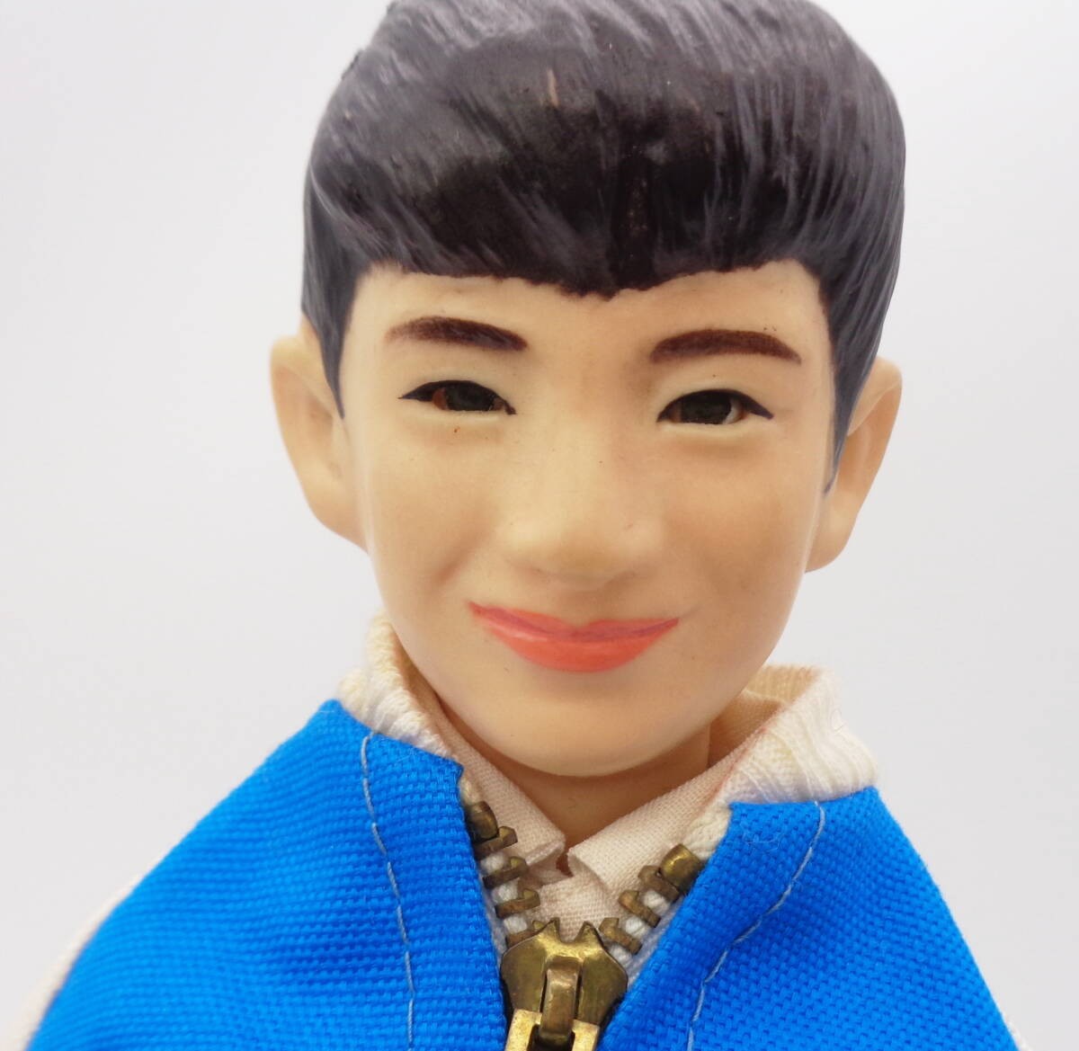 Vintage Akira Adachi Vinyl Sofubi Doll 1960s Japanese Pop Idol Retro Toy Rare 23