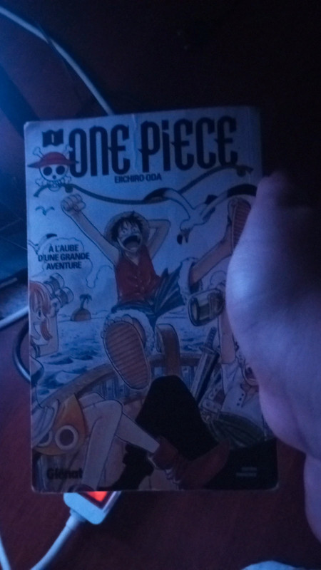 Le tome 1 de one piece et le tome 2