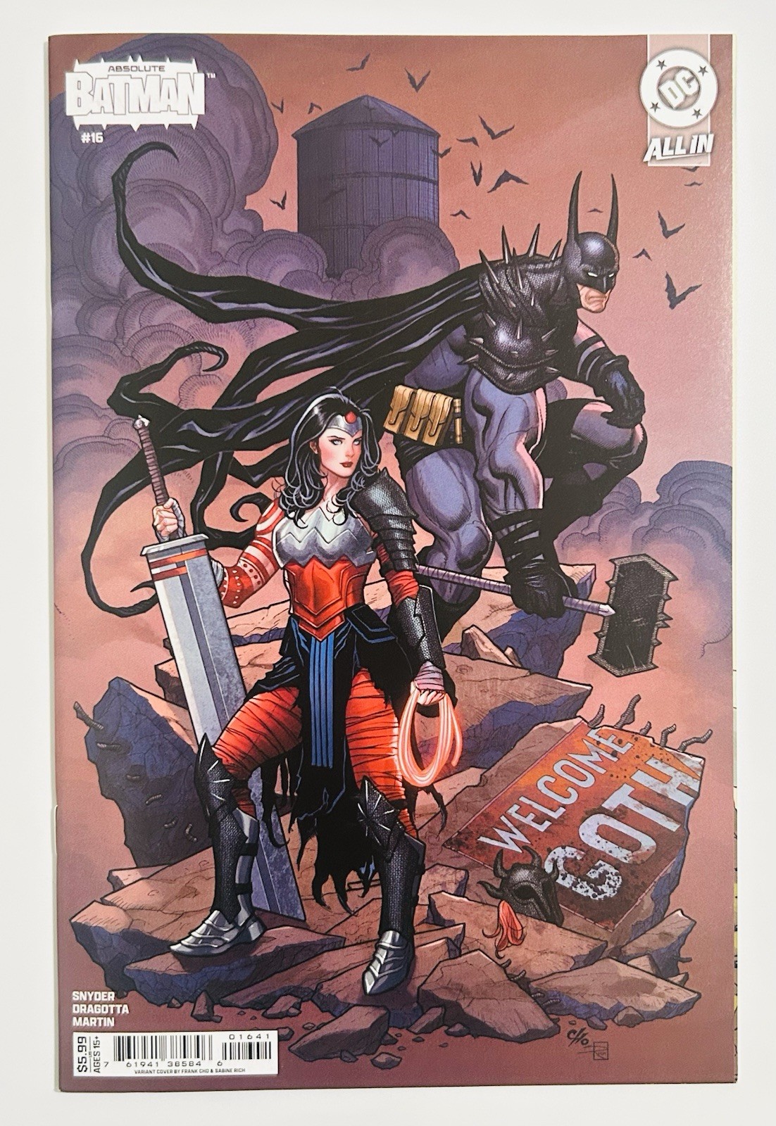 Absolute Batman #16 Frank Cho Variant 2026 Wonder Woman - prima stampa