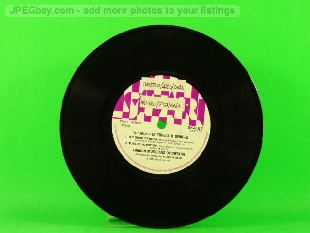 LONDON MUSICIANS ORCHESTRA MUSIC OF TORVILL & DEAN (137) 7" SAFARI