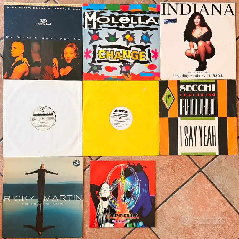 1 vinile a scelta - Dance 90 ( seconda parte )