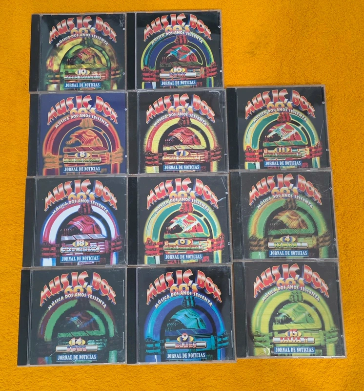Lote CDS Anos 60 Music Box