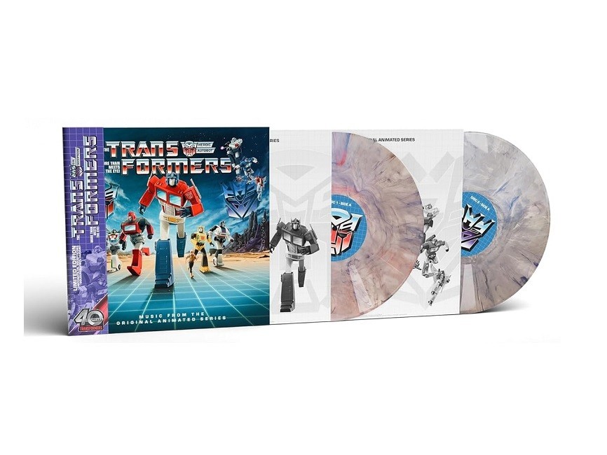 TRANSFORMERS - Music from the Original Animated Series **Color 2 LP** NEW SEALED