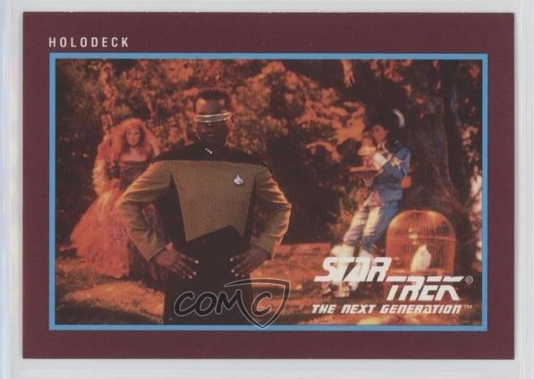 1991 Impel Star Trek 25th Anniversary Geordi LaForge Holodeck #106 0bt4