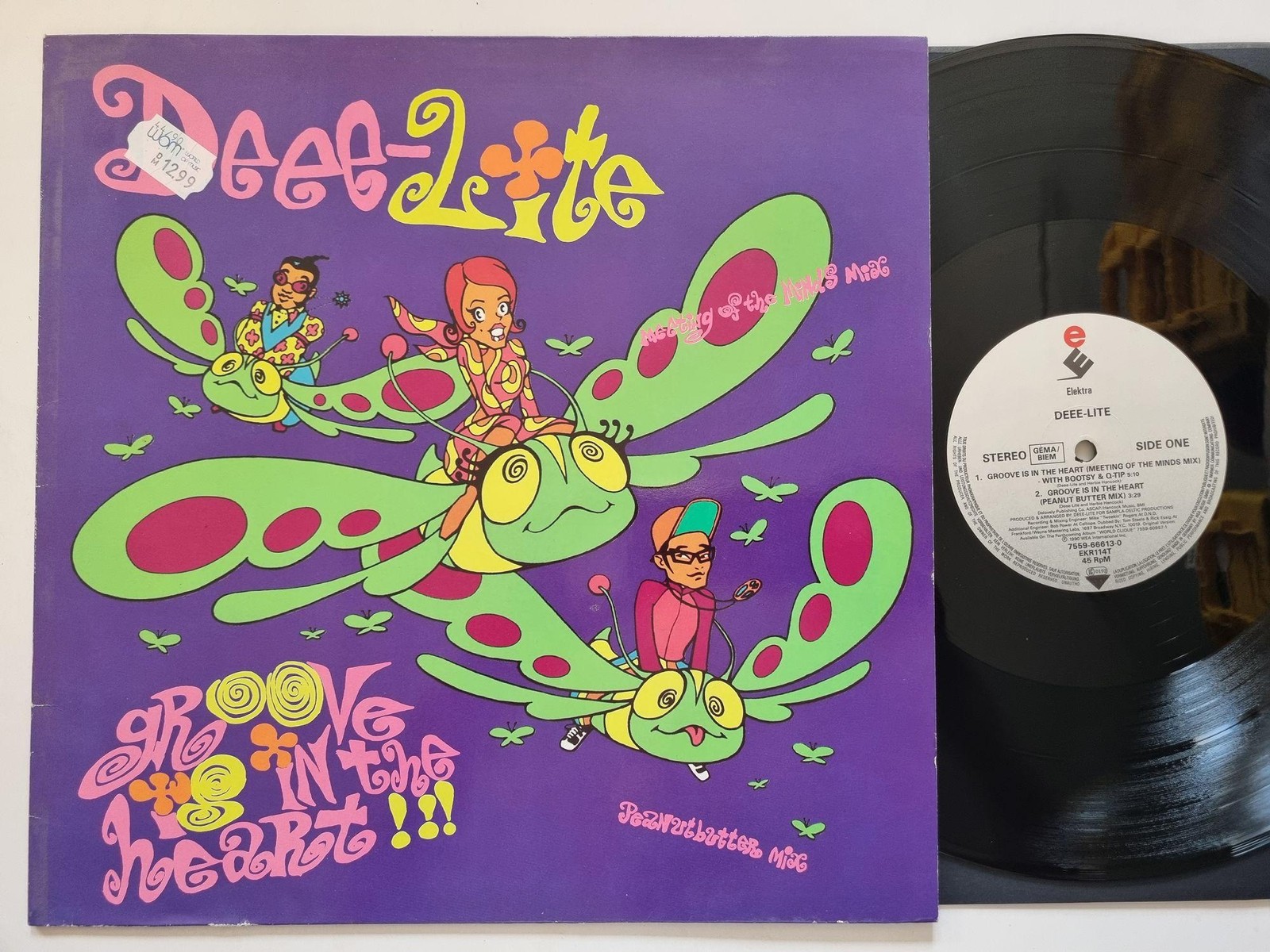 Deee-Lite - Groove Is In The Heart 12'' Vinyl Maxi Europe