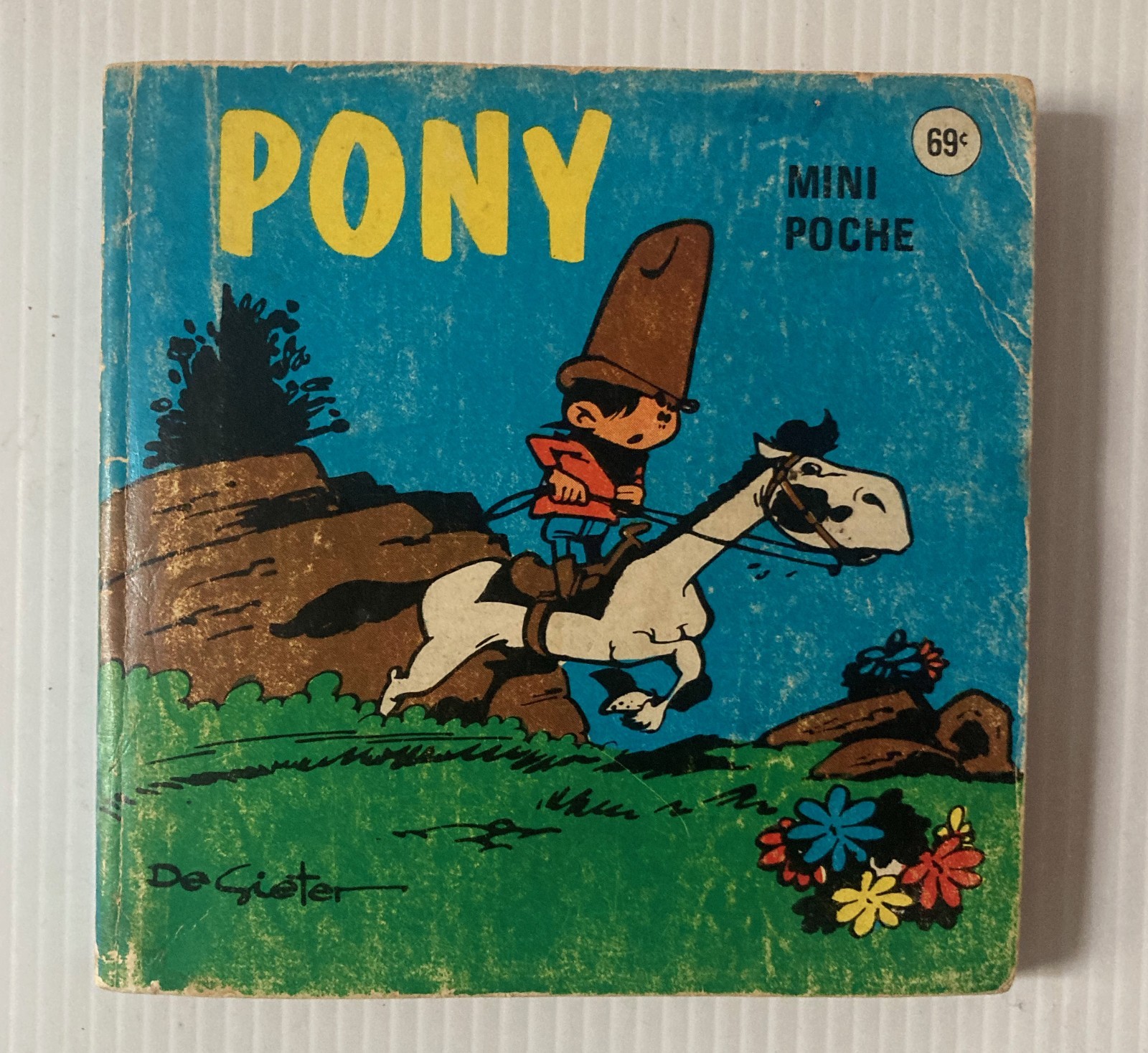 PONY heritage Québec Desclez Mini poche mini récits Spirou