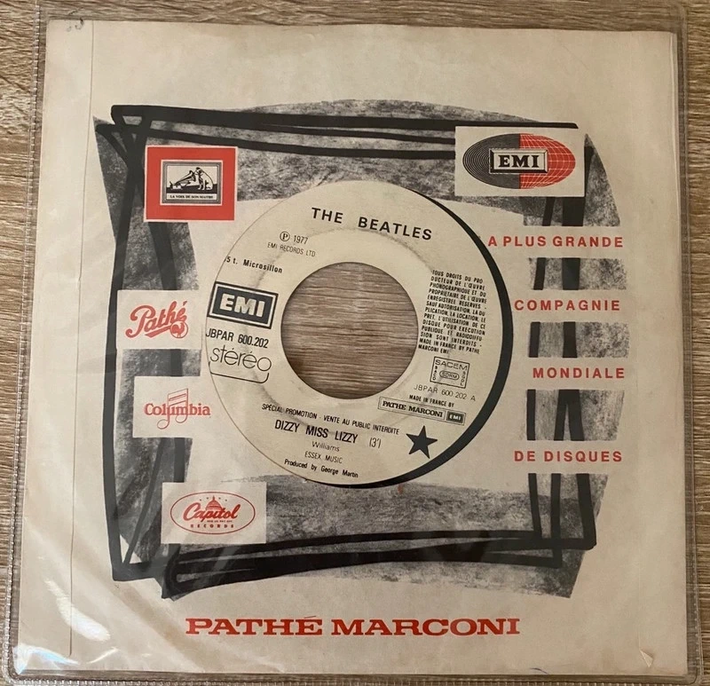 The Beatles – 45 tours promo 1977 France – EMI Pathé Marconi – JBPAR 600.202
