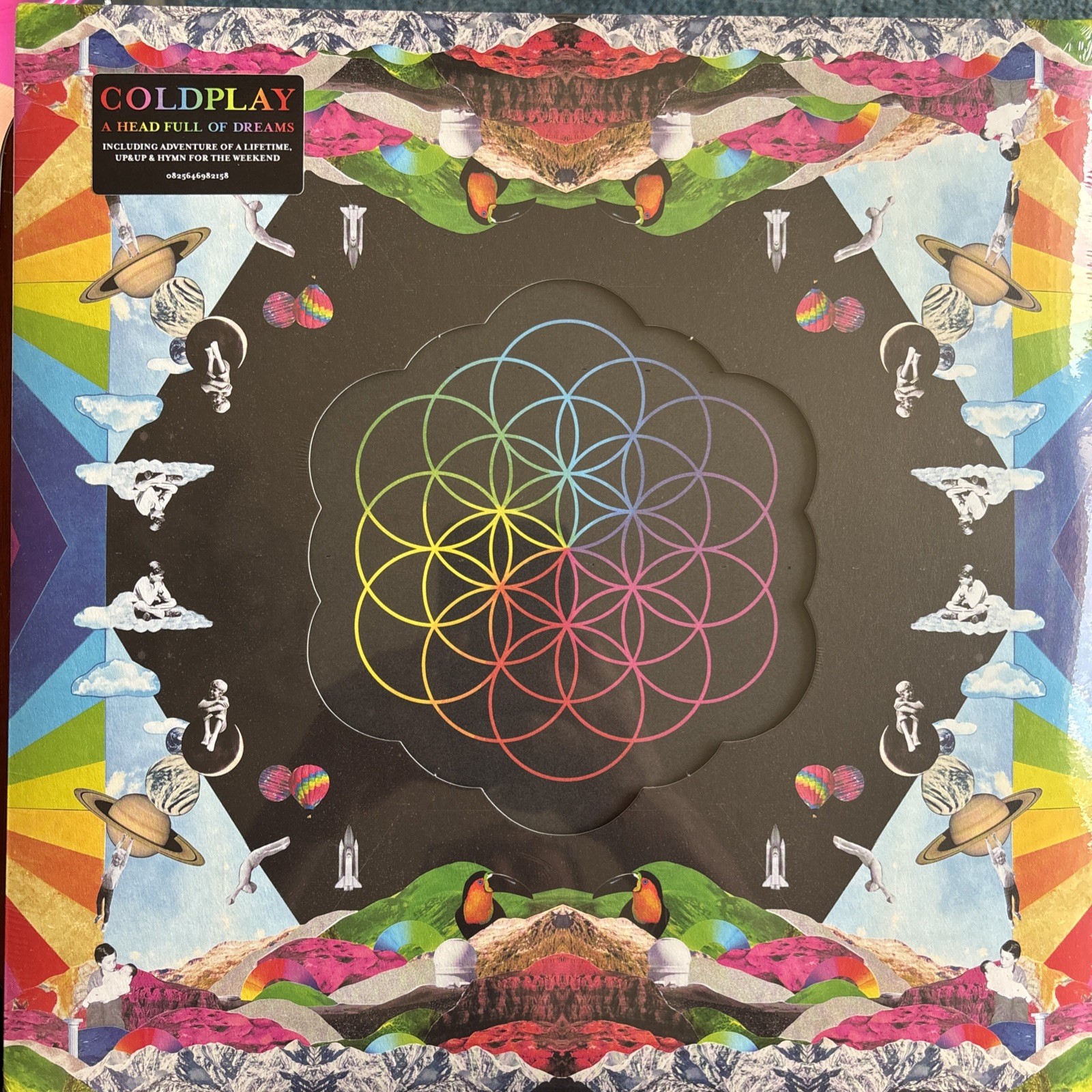 Coldplay - A Head Full Of Dreams. Vinyl 2x12" LP 180g Album Die-cut NEW & SEALED