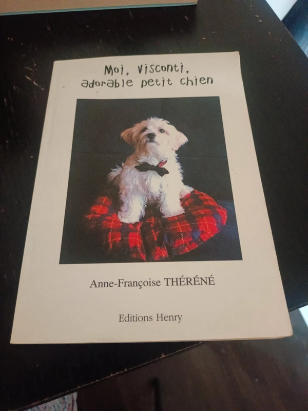 Moi visconti adorable petit chien de Anne Françoise Théréné