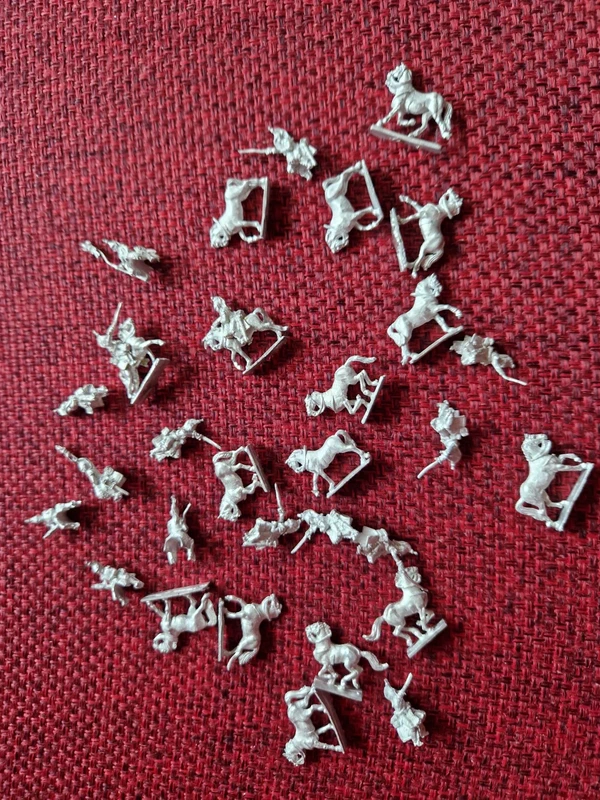 Lot of 16x French Napoleonic Cuirassier cavalry 15mm Battle Honours wargame figures