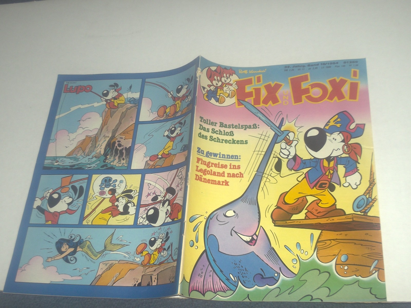 FIX E FOXI FUMETTO QUADERNO 32° ANNO VOLUME N.18/1984