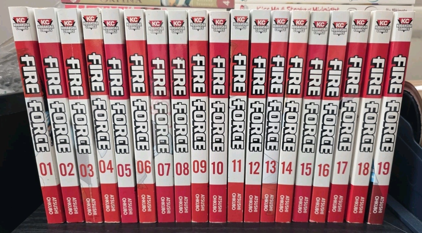 Manga Fire Force Vol 1-19 English Volumes Kodansha