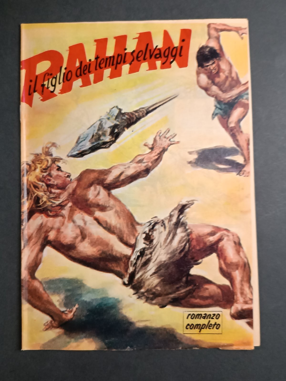 Fumetto Rahan Il Figlio dei Tempi Selvaggi Suppl Il Monello n 24 1971