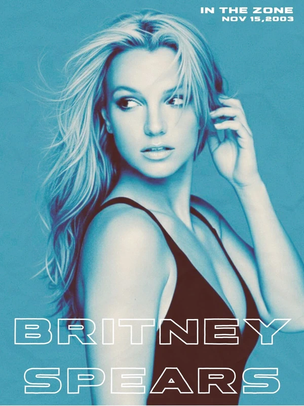 Poster A4 Britney Spears