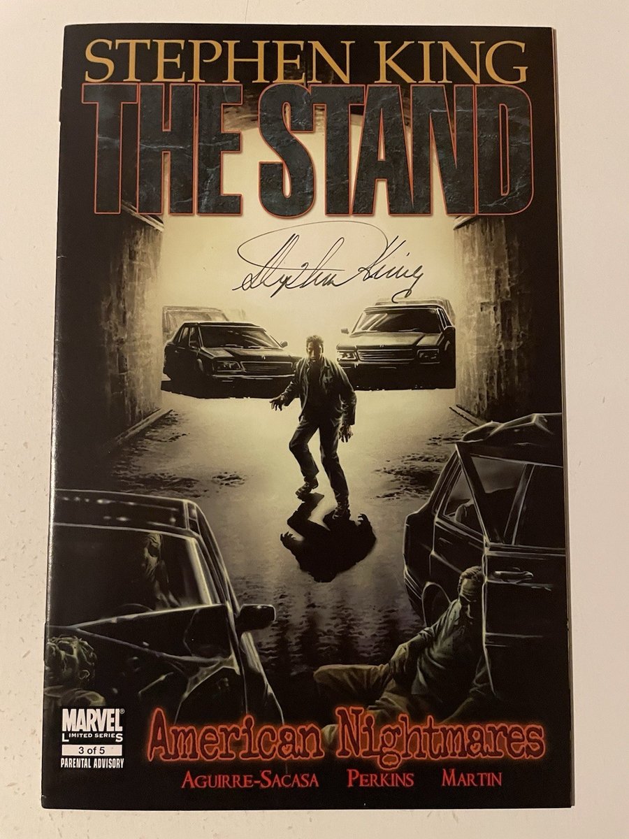 Stephen King The Stand American Nightmares 3 firmato Stephen King Marvel