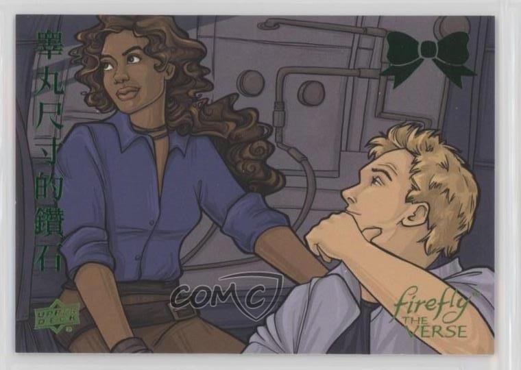 2015 Upper Deck Firefly: The Verse Shindig Firefly Foil Zoe Washburne Hoban 1md