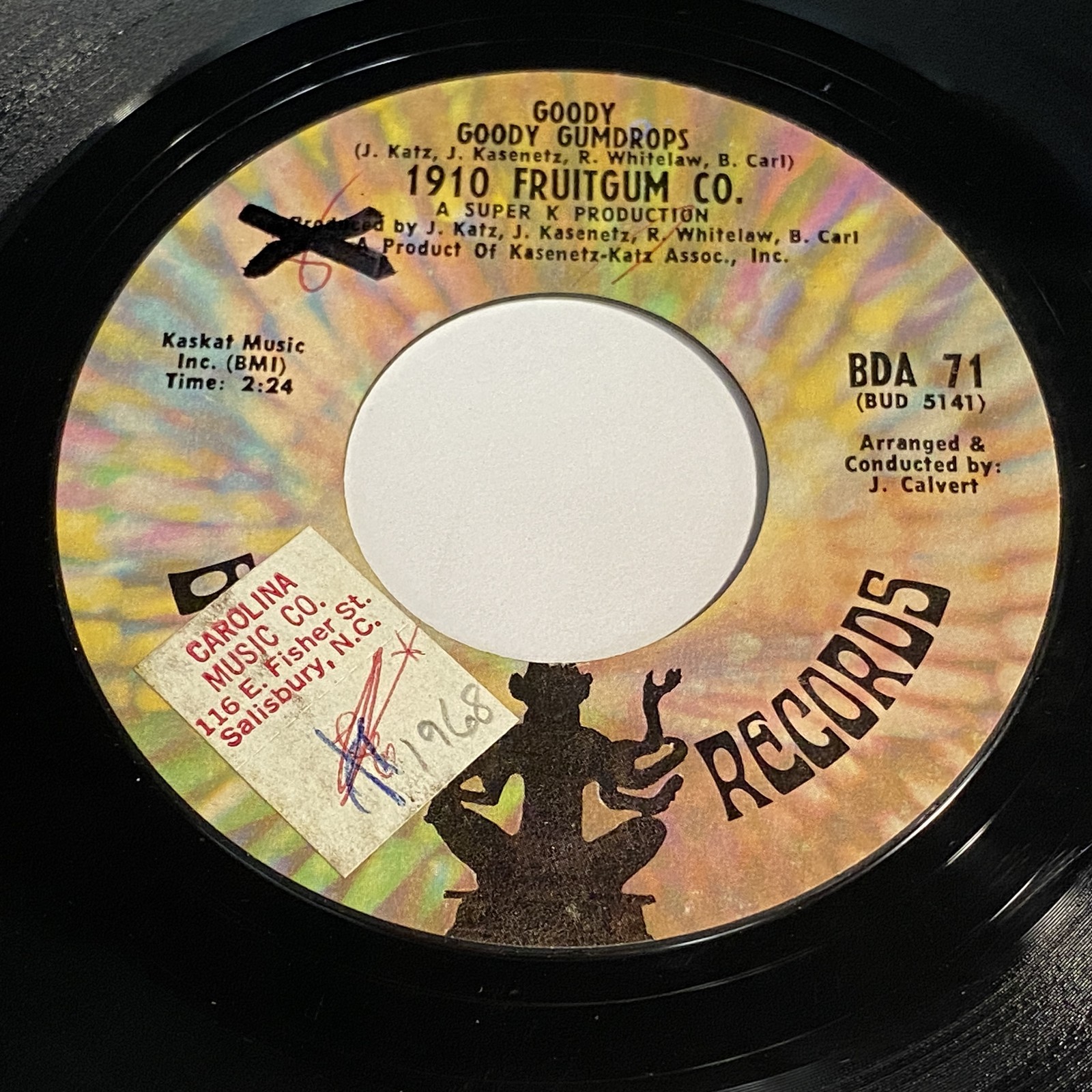 1910 Fruitgum Co.: Goody Goody Gumdrops / Candy Kisses 45 - Buddah