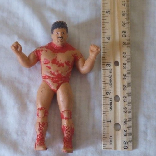 Figurina WWF LJN Nikolai Volkoff 4" World Wrestling Federation 1986 Vintage Titan