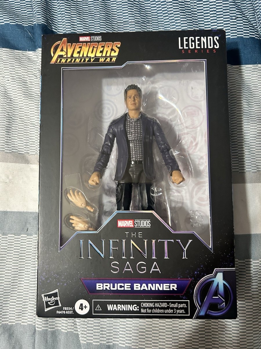 Marvel Legends Avengers 6" Figure Infinity Saga Wave - Bruce Banner IN STOCK