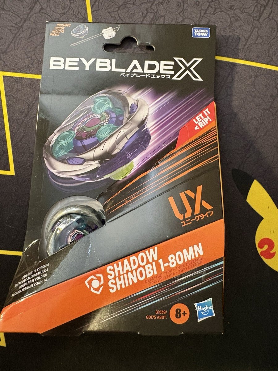 Beyblade X Shadow Shinobi 1-80MN HASBRO Takara Tomy NiB