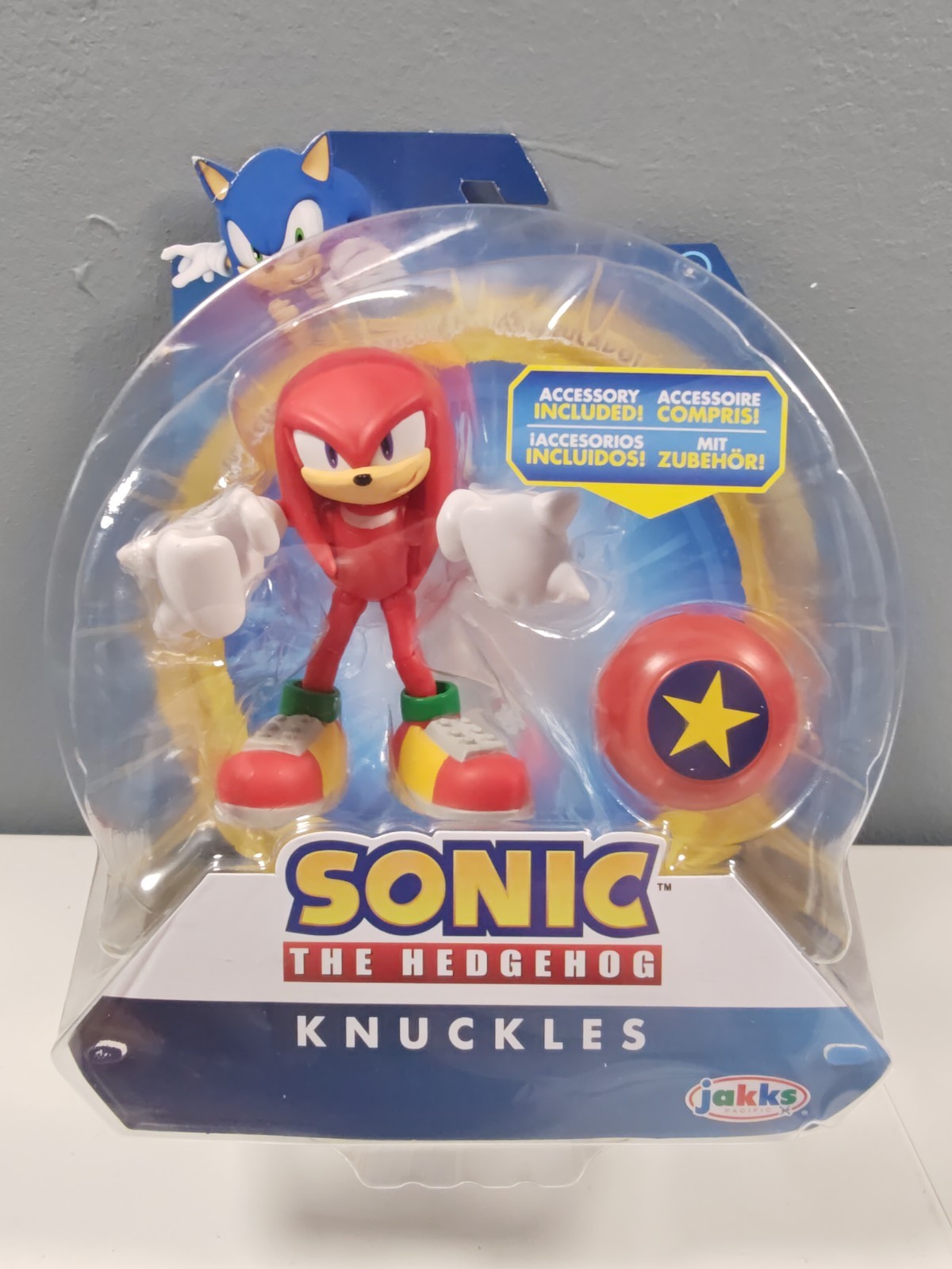Nuovissimo Modellino Sonic the Hedgehog 4 Knuckles & Star Spring