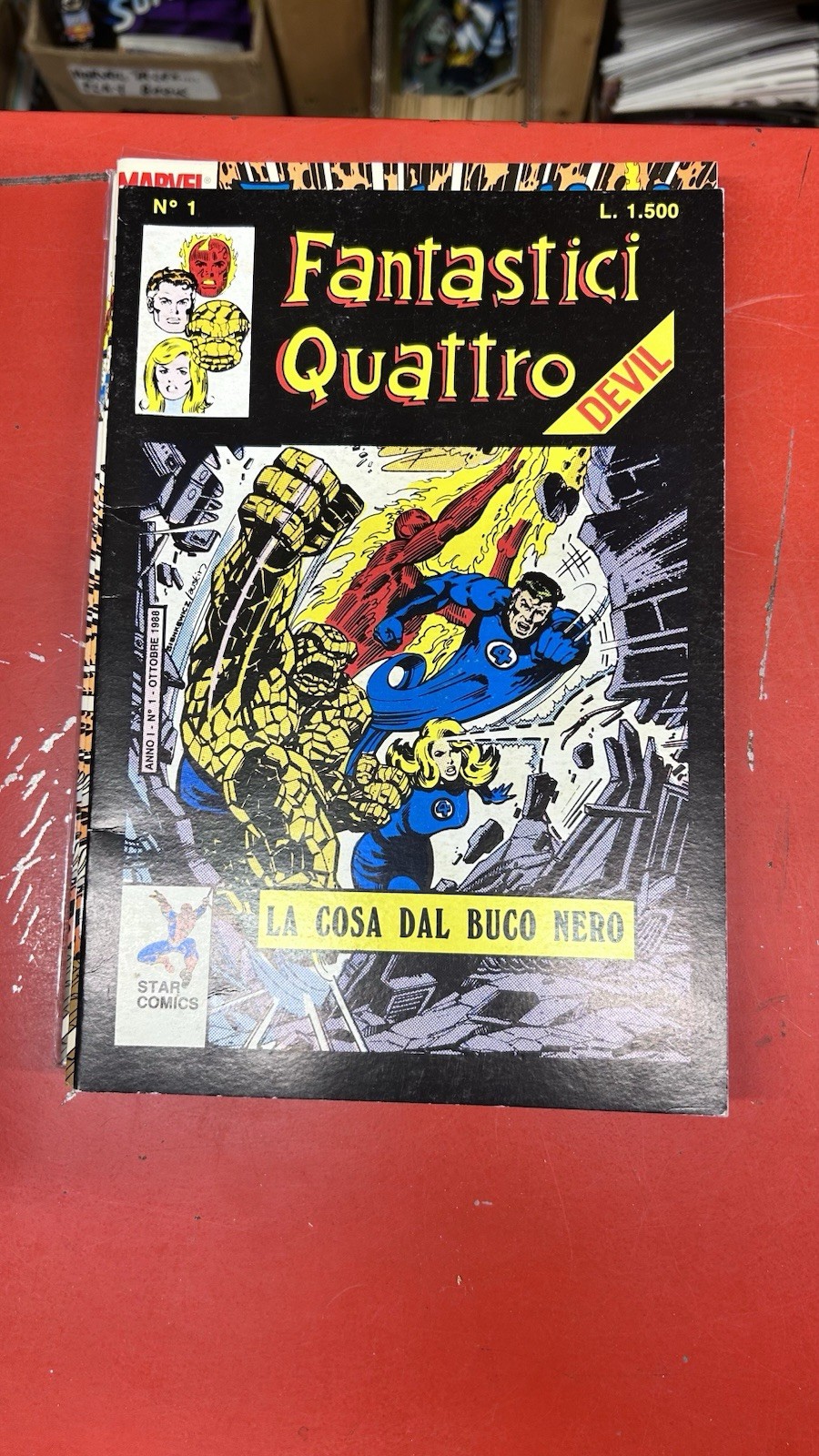 Star Comics Fantastici Quattro n.1 La cosa dal buco nero Marvel ITA