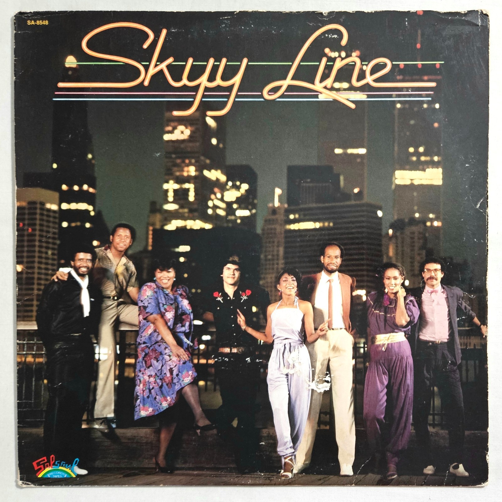 BOOGIE / DISCO-FUNK - SKYY - SKYYLINE LP - SALSOUL OG - CALL ME / LETS CELEBRATE