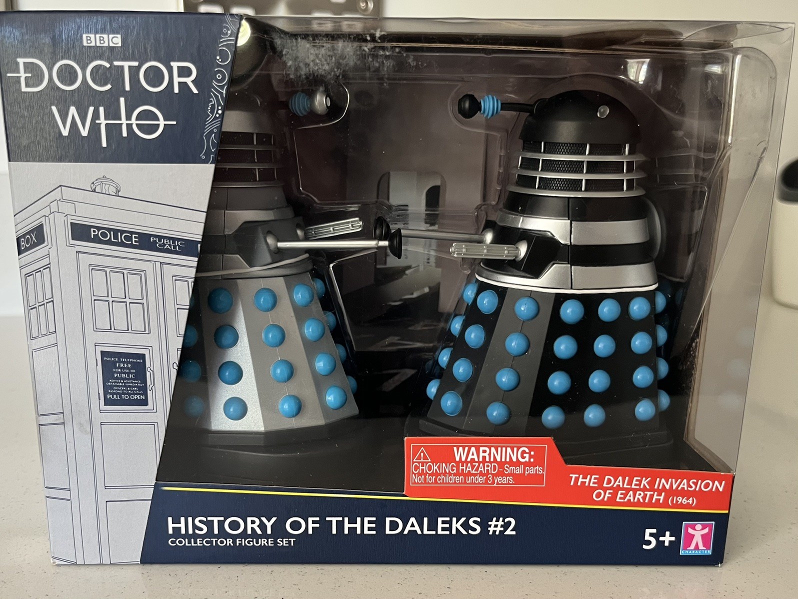History of the Daleks Set #2 (Invasione della Terra 1964) Figurine B&M Doctor Dr Who