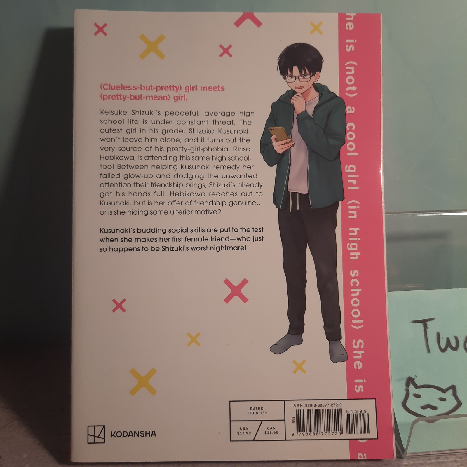 📚 Kusunoki's Flunking Her High-School Glow Up Vol. 2 manga inglesi romantici