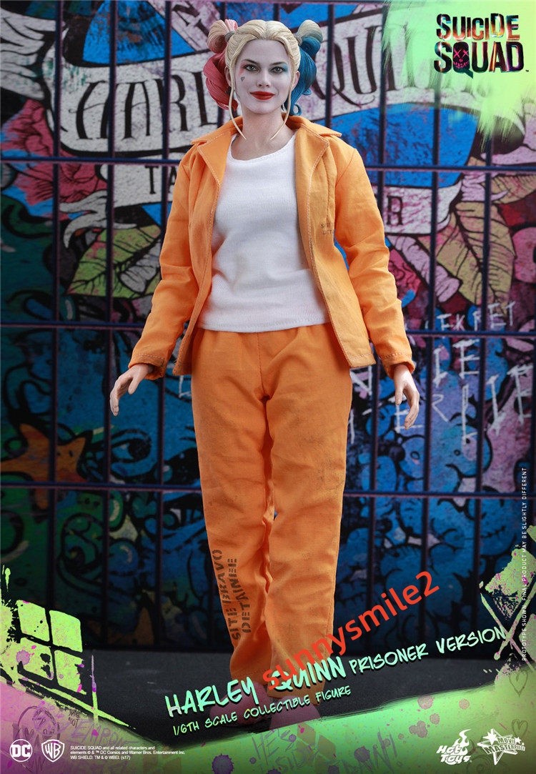 Hot Toys Modellino HT MMS407 1/6 Suicide Squad Harley Quinn Prisoner Ver