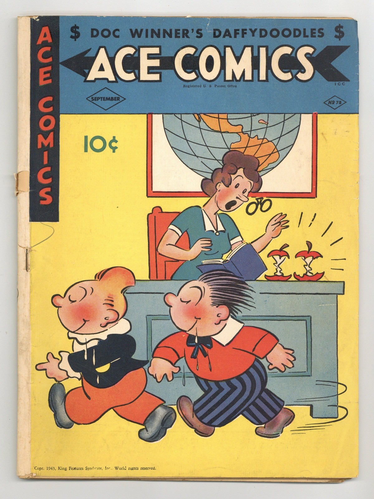 Ace Comics #78 GD+ 2.5 1943