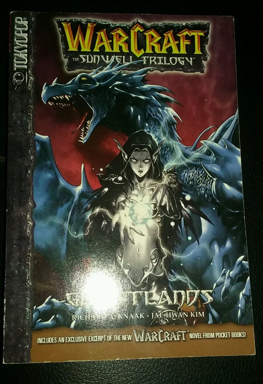 Warcraft Sunwell Trilogy Ghostlands - Libro Blizzard Action Fantasy TokyoPop tpb