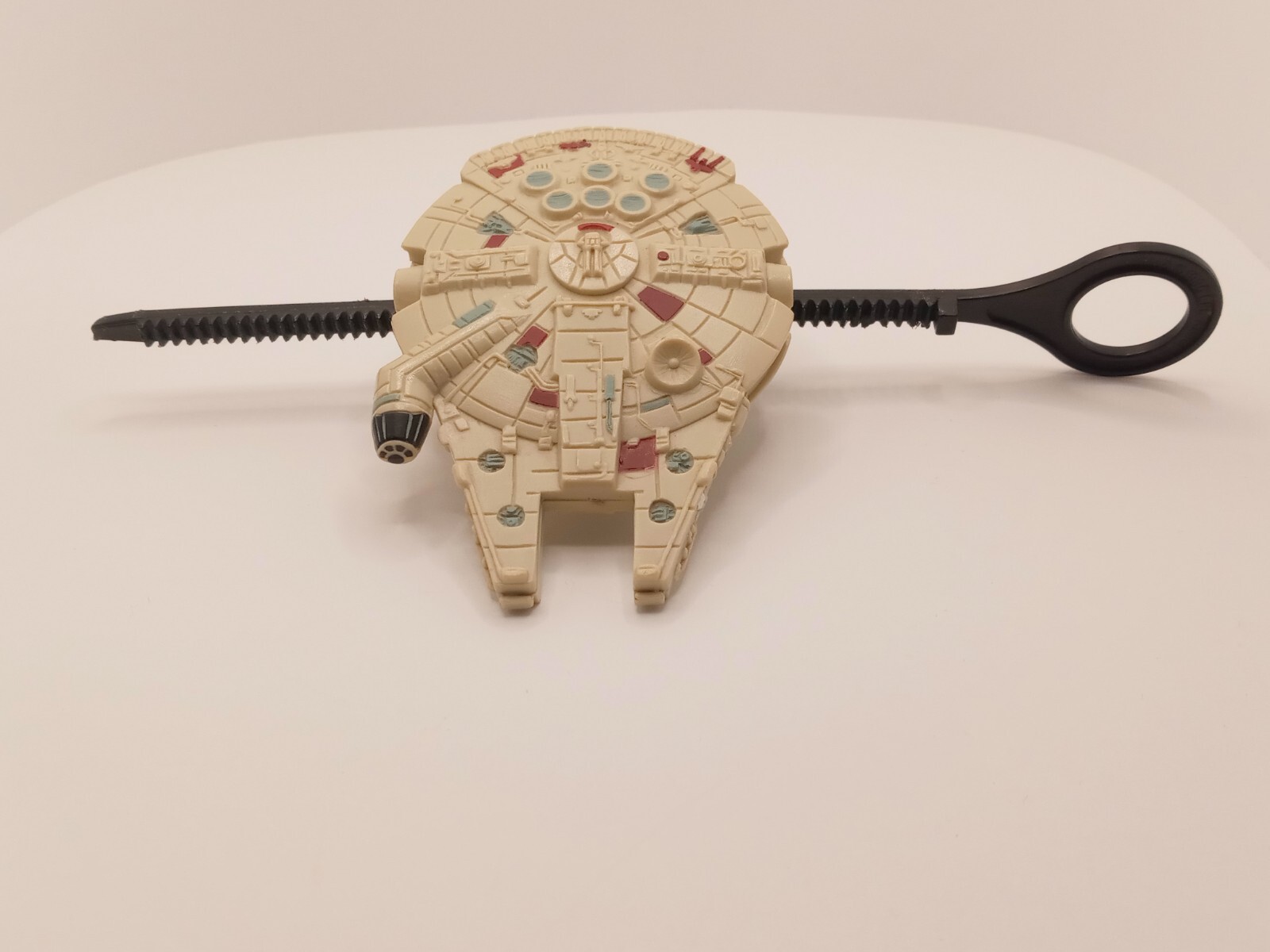 Millennium Falcon Star Wars 1996 LFL Applause company with Zip Strip Vintage Toy