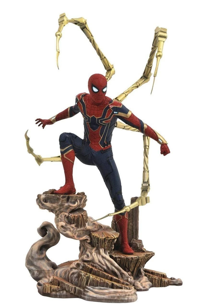 Spider-Man Avengers Infinity War Diorama in PVC Diamond Select - Marvel