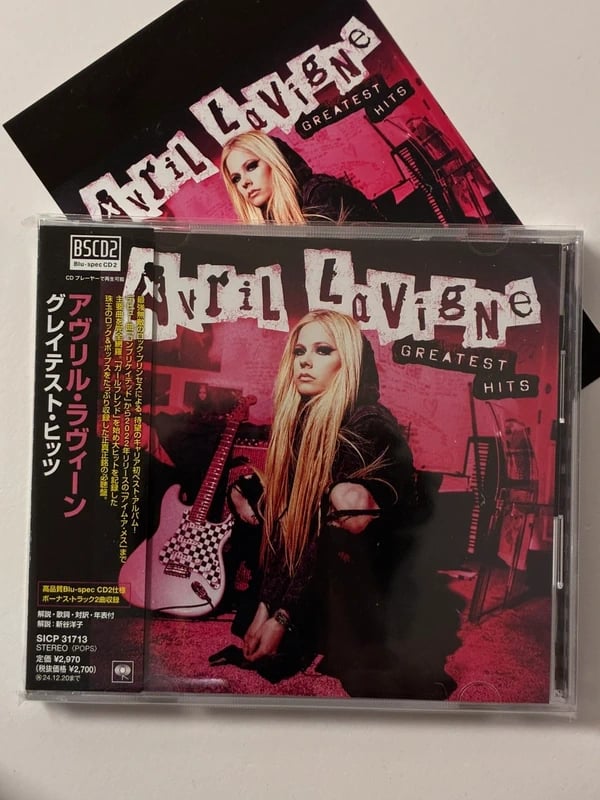 Avril Lavigne - Greatest Hits CD Japan