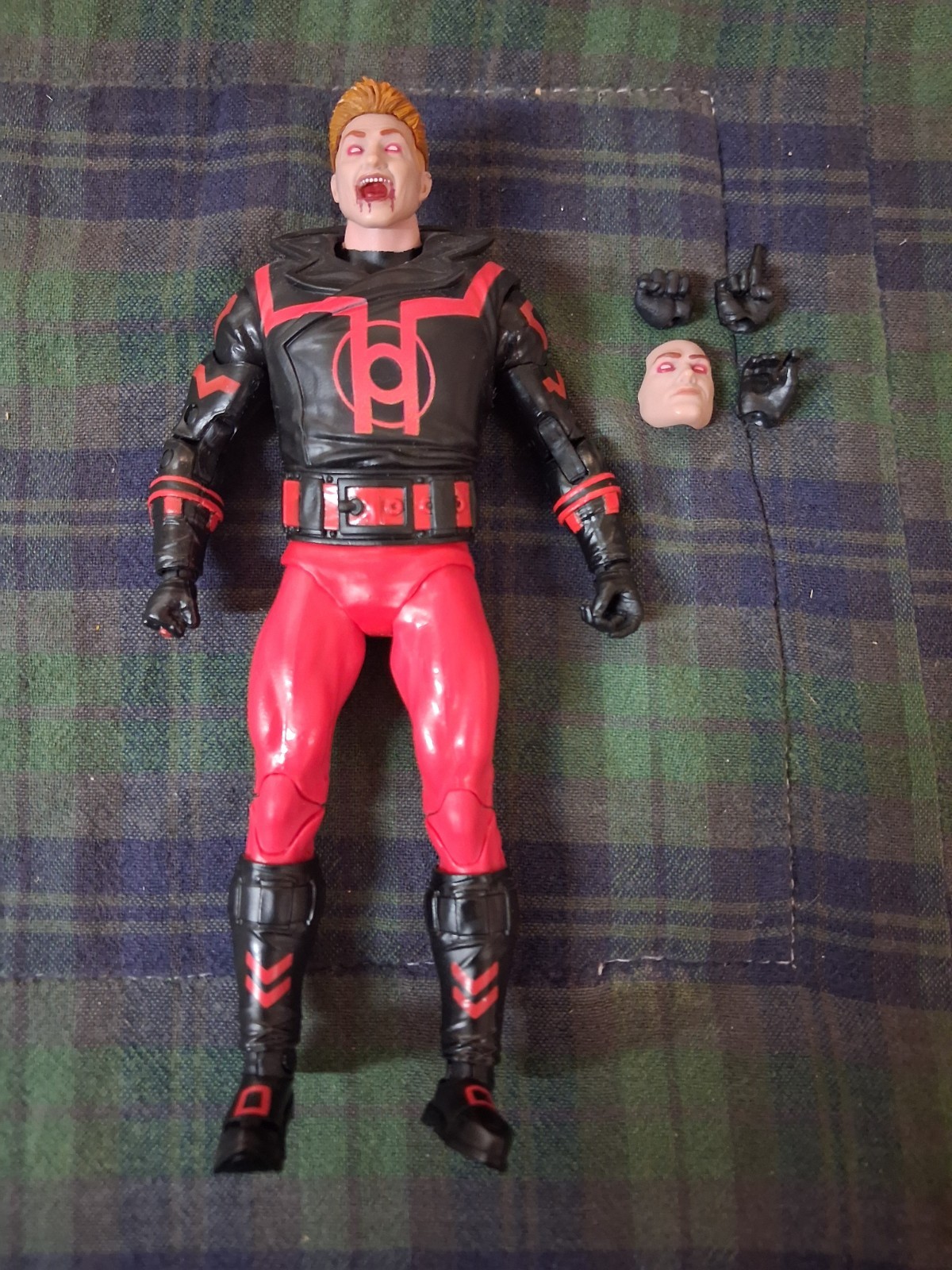 McFarlane DC Multiverse Red Lantern Guy Gardner 7" Action Figure