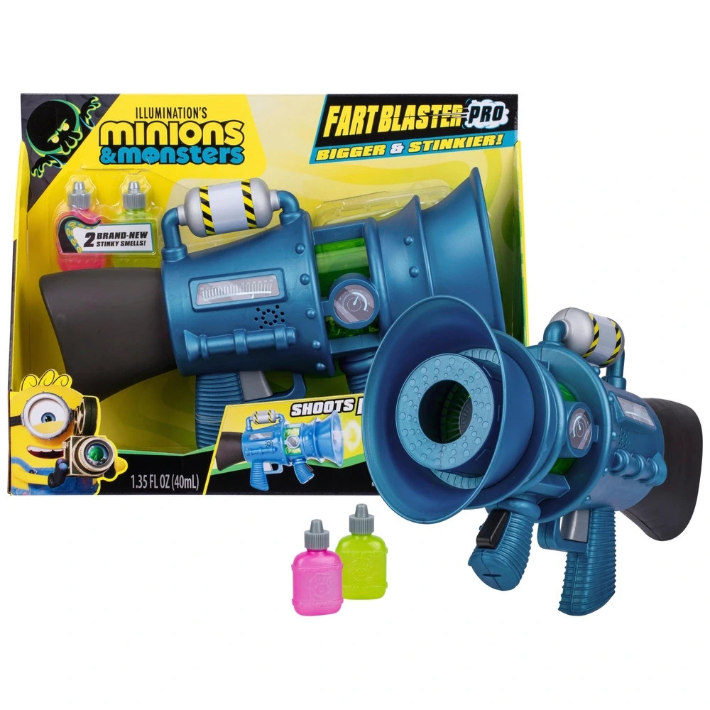 Minions & Monsters Fart Blaster Pro Funny Sound Effects Kids Novelty Toy