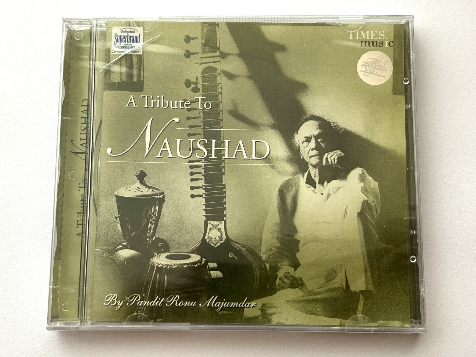 Pandit Ronu Majumdar - A Tribute To Naushad (CD 2006) SEALED CRACKED CASE