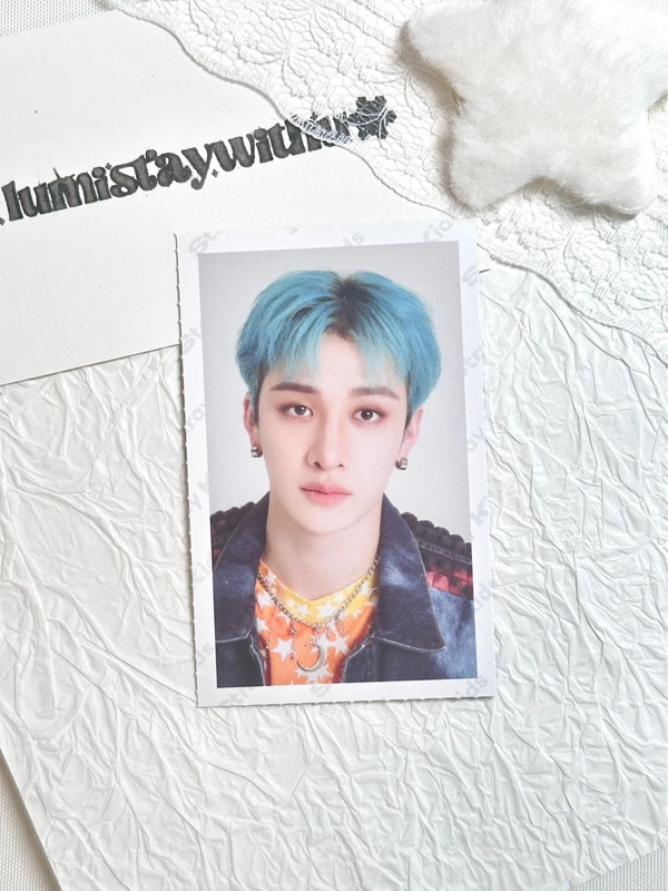 Stray Kids Bang Chan Nikkei Entertainment Photocard