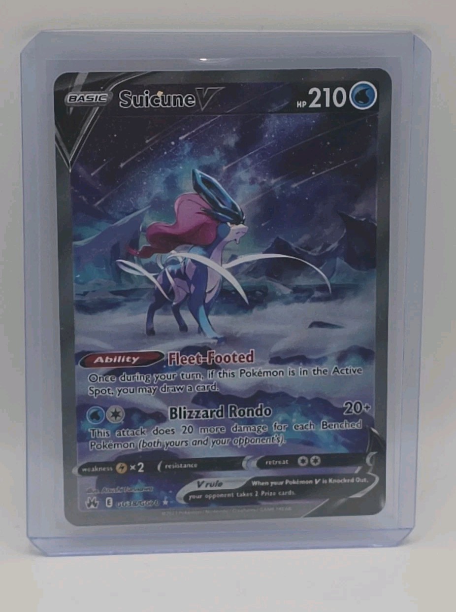 Suicune V GG38/GG70 SWSH: Corona Zenith: Galarian Gallery Holo