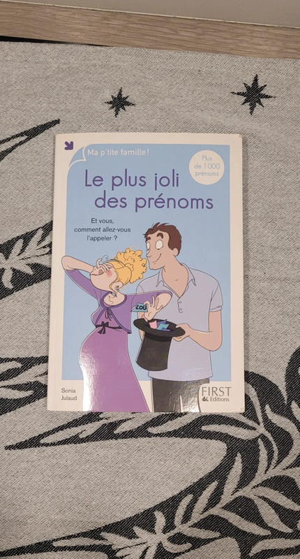 Livre "Le plus joli des prénoms"