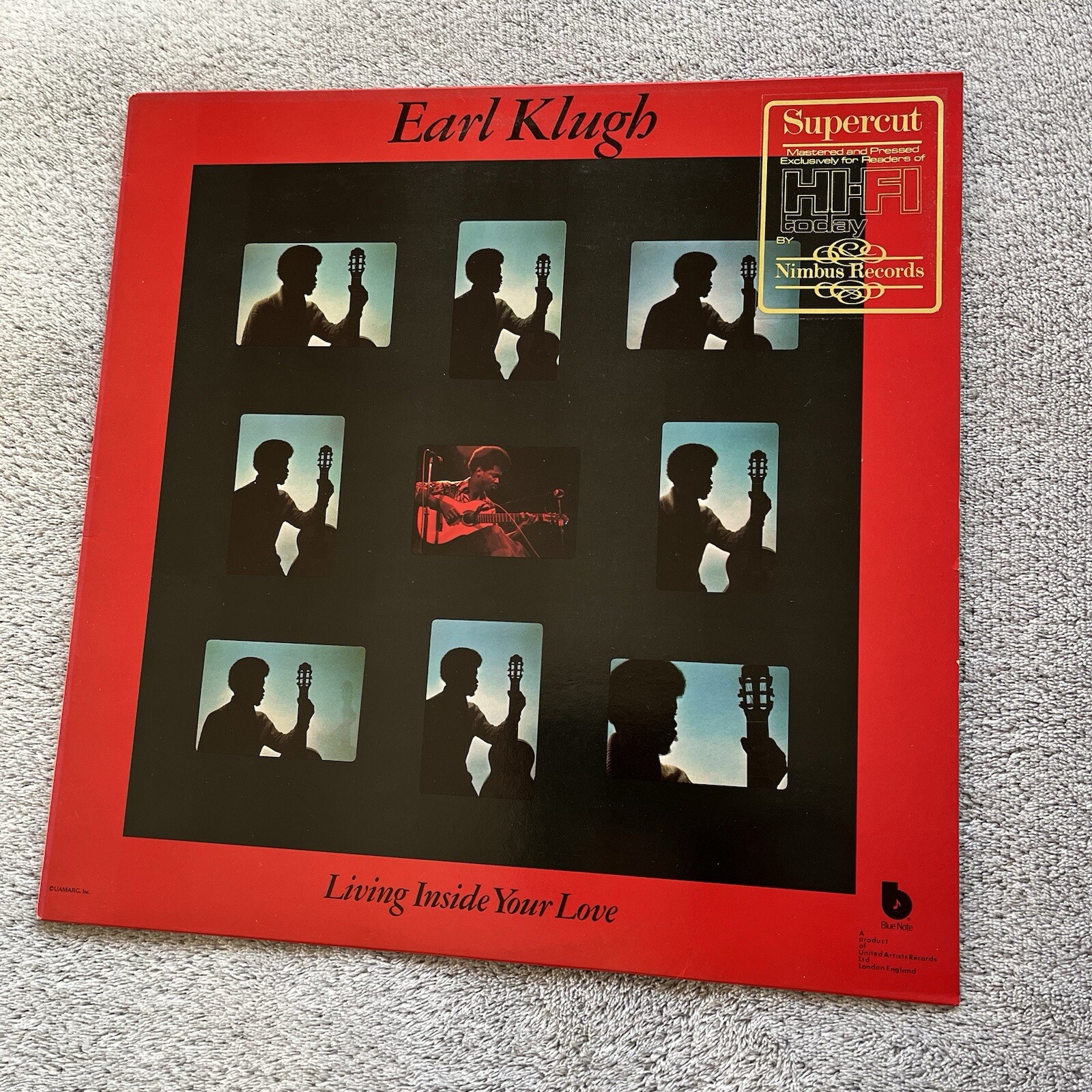 Earl Klugh Living Inside Your Love - Rare Nimbus Records Supercut Audiophile LP