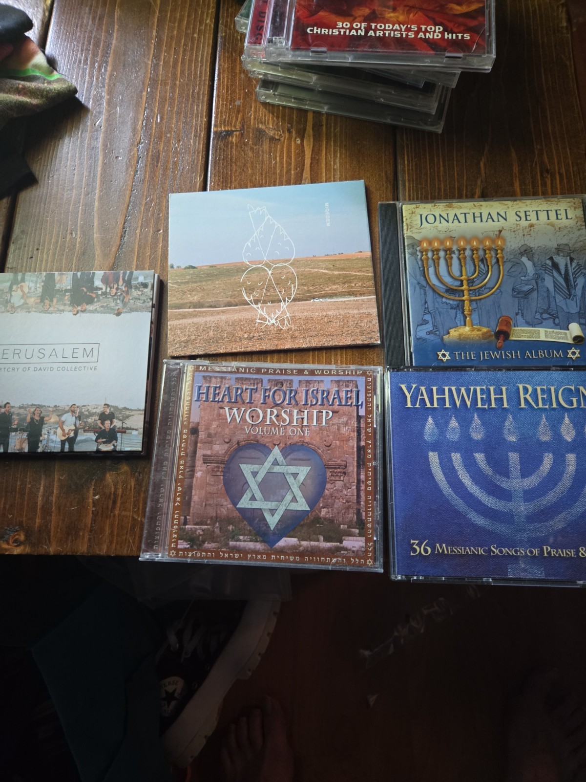 lot of 5 messianic christian praise and worship vg+