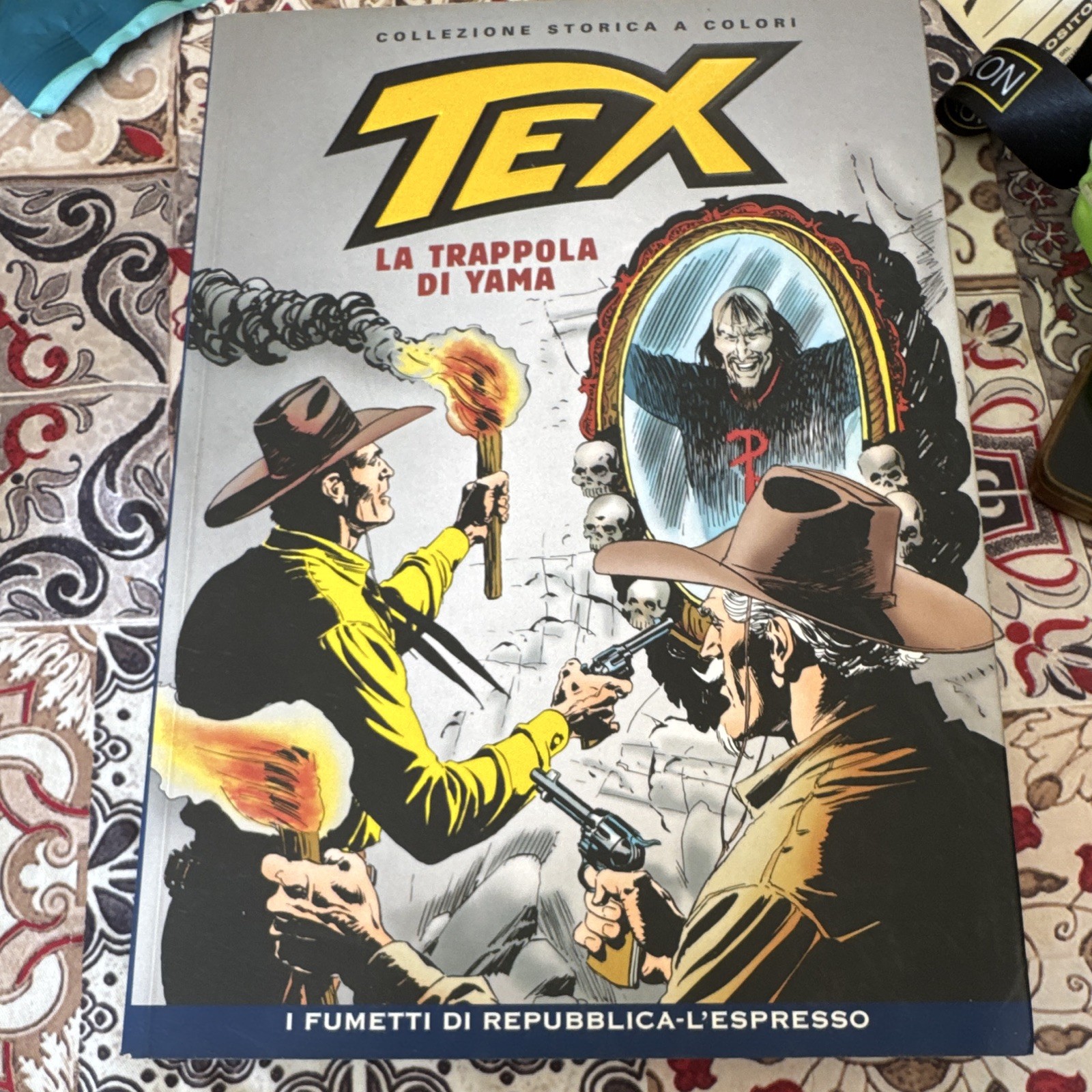 Tex La trappola di Yama Collezione storica a colori HC 2007 Repubblica