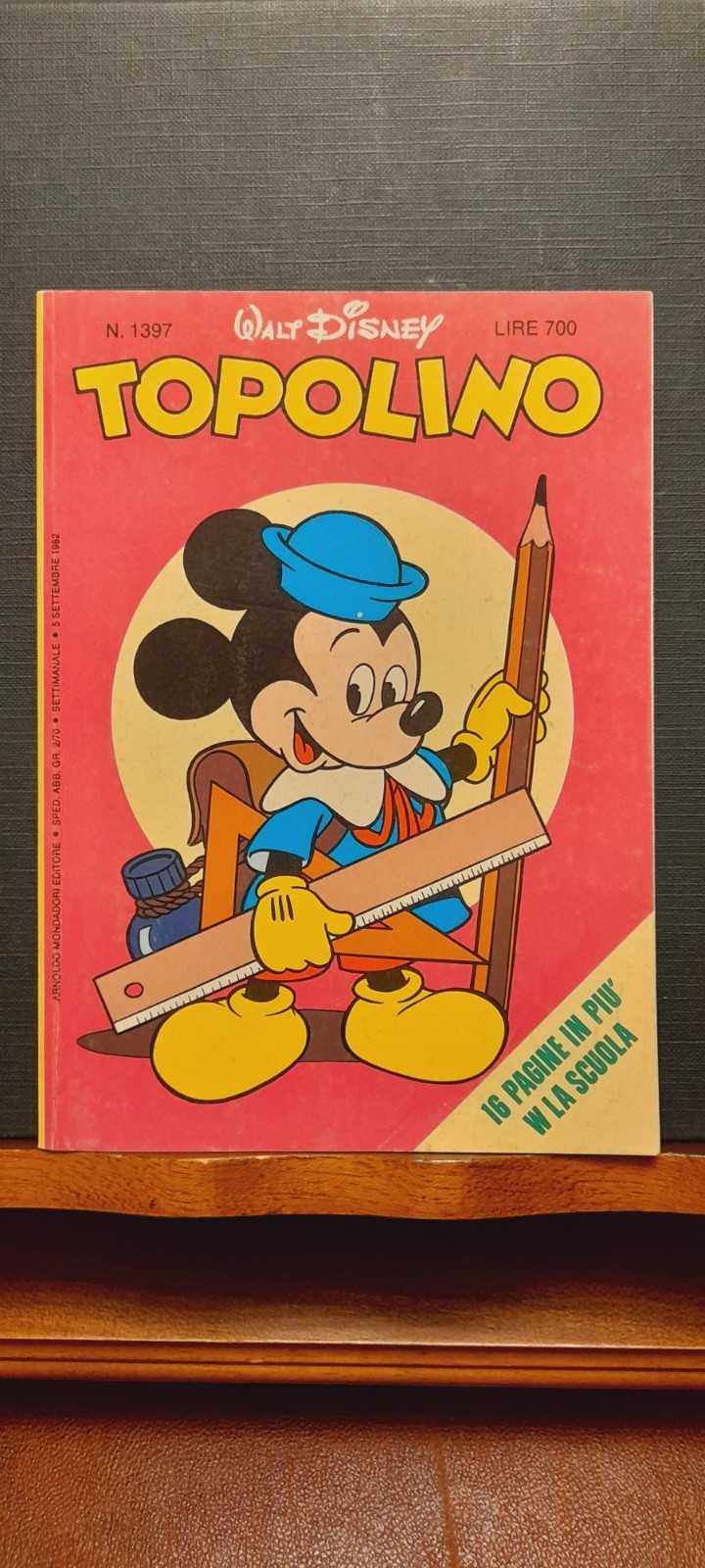 TOPOLINO LIBRETTO 1397 del 5-9-1982 - EDICOLA