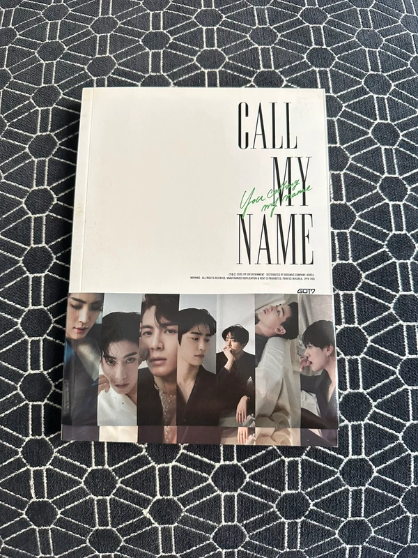 GOT7 call my name album version d SANS PC